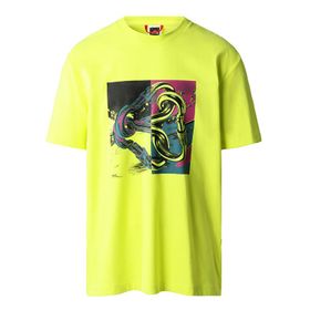 The North Face NF0A823Y8NT1 M Graphic 2 Yeşil Erkek T-Shirt