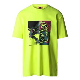 The North Face NF0A823Y8NT1 M Graphic 2 Yeşil Erkek T-Shirt