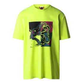 The North Face NF0A823Y8NT1 M Graphic 2 Yeşil Erkek T-Shirt