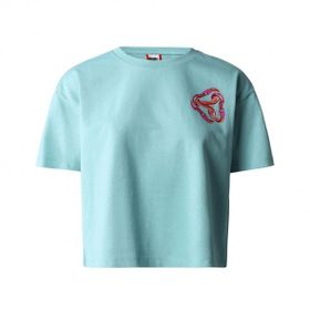 The North Face NF0A823ZLV21 W Graphic Mavi Kadın T-Shirt