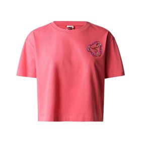The North Face NF0A823ZN0T1 W Graphic Açık Kahverengi Kadın T-Shirt