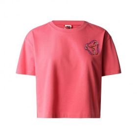 The North Face NF0A823ZN0T1 W Graphic Açık Kahverengi Kadın T-Shirt