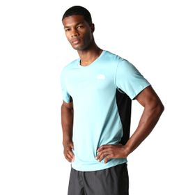 The North Face NF0A825OZK41 M Lightbright S/S Erkek Mavi Outdoor T-Shirt