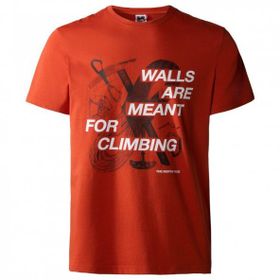 The North Face NF0A827JLV41 M Outdoor Graphic Tee Kırmızı Erkek T-Shirt