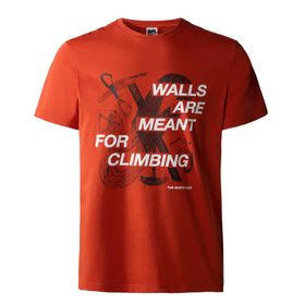 The North Face NF0A827JLV41 M Outdoor Graphic Tee Kırmızı Erkek T-Shirt