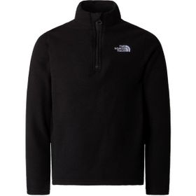 The North Face NF0A82D1JK31 Teen Glacier Fleece Youth Yarım Fermuar Siyah Erkek Polar
