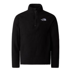 The North Face NF0A82D1JK31 Teen Glacier Fleece Youth Yarım Fermuar Siyah Erkek Polar