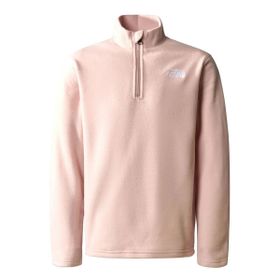 The North Face NF0A82D1LK61 Teen Glacier Fleece Yarım Fermuar Pembe Erkek Polar