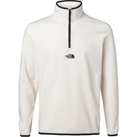 The North Face NF0A83I355W1 Beyaz M Glacier 1/4 Zip Erkek Outdoor Sweatshirt