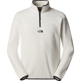 The North Face NF0A83I355W1 Beyaz M Glacier 1/4 Zip Erkek Outdoor Sweatshirt