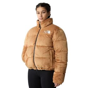 The North Face NF0A84F9I0J1 W Versa Velour Nuptse 600 Dolgu Kaz Tüyü Kahverengi Outdoor Kadın Montu