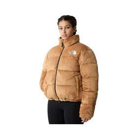 The North Face NF0A84F9I0J1 W Versa Velour Nuptse 600 Dolgu Kaz Tüyü Kahverengi Outdoor Kadın Montu