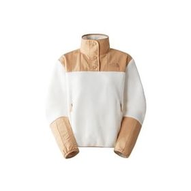 The North Face NF0A84IBLDI1 W Cragmont Fleece 1/4 Snap Beyaz Kadın Sweatshirt