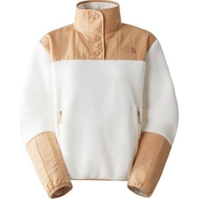 The North Face NF0A84IBLDI1 W Cragmont Fleece 1/4 Snap Beyaz Kadın Sweatshirt