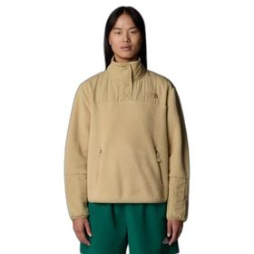 The North Face NF0A84IBLK51 W Cragmont Fleece 1/4 Snap Kadın Günlük Polar Sweatshirt