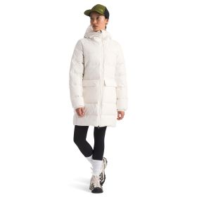 The North Face NF0A84IXQLI1 600 Dolgu Kaz Tüyü W Gotham Parka Beyaz Kadın Outdoor Montu