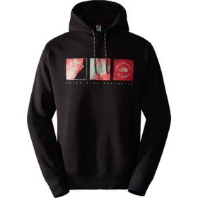 The North Face NF0A8522JK31 Siyah M Outdoor Graphic Hoodie Erkek Outdoor Sweatshirts