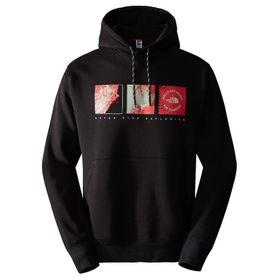The North Face NF0A8522JK31 Siyah M Outdoor Graphic Hoodie Erkek Outdoor Sweatshirts