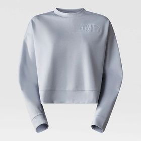The North Face NF0A853AJI51 Spacer Air Gri Yuvarlak Yaka Kadın Sweatshirt