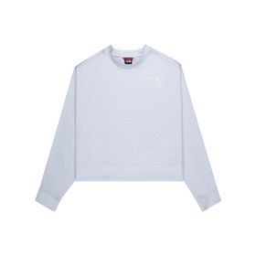 The North Face NF0A853AJI51 Spacer Air Gri Yuvarlak Yaka Kadın Sweatshirt