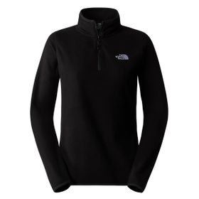 The North Face NF0A855M4H01 Siyah W 100 Glacier 1/4 Zip Polar Kadın Sweatshirt