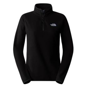 The North Face NF0A855M4H01 Siyah W 100 Glacier 1/4 Zip Polar Kadın Sweatshirt