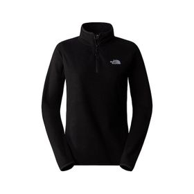 The North Face NF0A855M4H01 Siyah W 100 Glacier 1/4 Zip Polar Kadın Sweatshirt