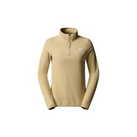 The North Face NF0A855M4HP1 W 100 Glacier 1/4 Zip Beyaz Kadın Polar Sweatshirt