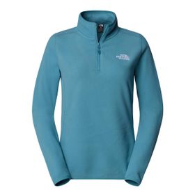 The North Face NF0A855M4HP1 W 100 Glacier 1/4 Zip Beyaz Kadın Polar Sweatshirt