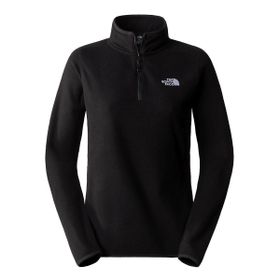 The North Face NF0A855MJK31 W 100 Glacier Yarım Fermuar Siyah Kadın Polar