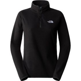 The North Face NF0A855MJK31 W 100 Glacier Yarım Fermuar Siyah Kadın Polar