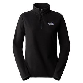 The North Face NF0A855MJK31 W 100 Glacier Yarım Fermuar Siyah Kadın Polar