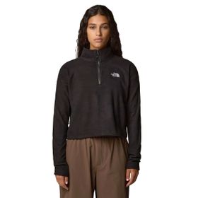 The North Face NF0A855N4H01 Siyah 100 Glacier Cropped Kadın Outdoor Polar