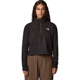 The North Face NF0A855N4H01 Siyah 100 Glacier Cropped Kadın Outdoor Polar