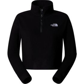 The North Face NF0A855N4H01 Siyah 100 Glacier Cropped Kadın Outdoor Polar