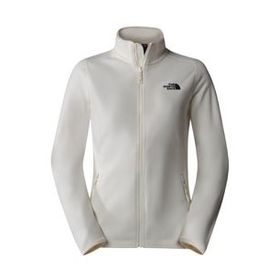 The North Face NF0A855O4HP1 W 100 Glacier FZ Krem Kadın Outdoor Ceketi