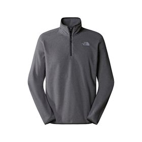The North Face NF0A855W4HJ1 Gri M 100 Glacier 1/4 Zip Erkek Polar Sweatshirt
