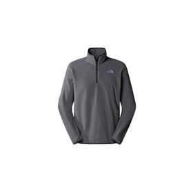 The North Face NF0A855W4HJ1 Gri M 100 Glacier 1/4 Zip Erkek Polar Sweatshirt