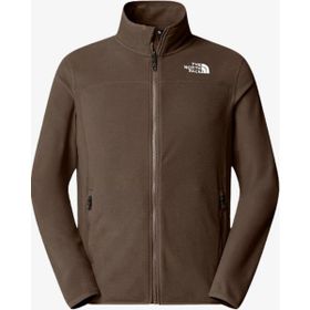 The North Face NF0A855X1OI1 M 100 Glacier Full Zip Kahverengi Erkek Outdoor Polar Ceket