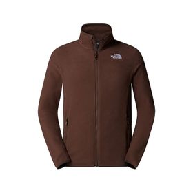The North Face NF0A855X1OI1 M 100 Glacier Full Zip Kahverengi Erkek Outdoor Polar Ceket