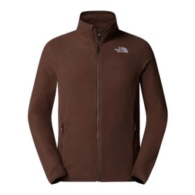 The North Face NF0A855X1OI1 M 100 Glacier Full Zip Kahverengi Erkek Outdoor Polar Ceket