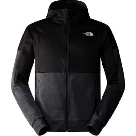 The North Face NF0A857EMN81 M Ma Full Zıp Fleece Eu Antrasit Siyah Erkek Sweatshirt