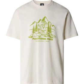 The North Face NF0A87DXQLI1 Beyaz Erkek T-shirt