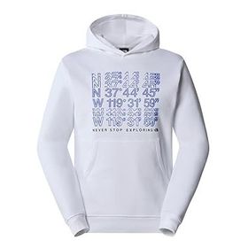 The North Face NF0A87EAFN41 M SS24 Coordınates Beyaz Hoodıe Erkek Sweatshirt