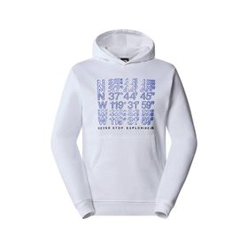 The North Face NF0A87EAFN41 M SS24 Coordınates Beyaz Hoodıe Erkek Sweatshirt