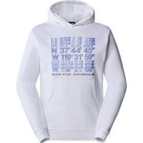 The North Face NF0A87EAFN41 M SS24 Coordınates Beyaz Hoodıe Erkek Sweatshirt
