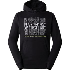 The North Face NF0A87EAJK31 M SS24 Coordinates Siyah Hoodie Erkek Sweatshirt