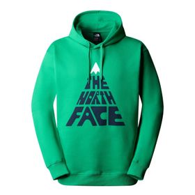 The North Face NF0A87EJPO81 M Mountaın Play Yeşil Hoodie Erkek Sweatshirt