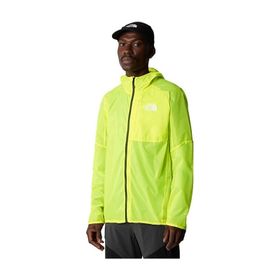 The North Face NF0A87GTRIQ1 Yeşil Windstream Shell Erkek Kapüşonlu Rüzgarlık