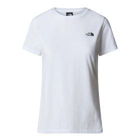 The North Face NF0A87NHFN41 W S/S Simple Dome Slim TEE Beyaz Kadın T-Shirt